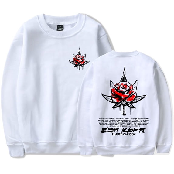 Eladio Carrion Don Kbrn World Tour sweatshirt crewneck long sleeve sweatshirt men/women rapper hip hop pullover