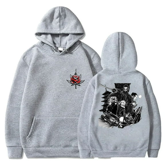 Eladio Carrion Rose Album Hoodies Long Sleeve Streetwear Cosplay Unisex HipHop Hooded Sweatshirts