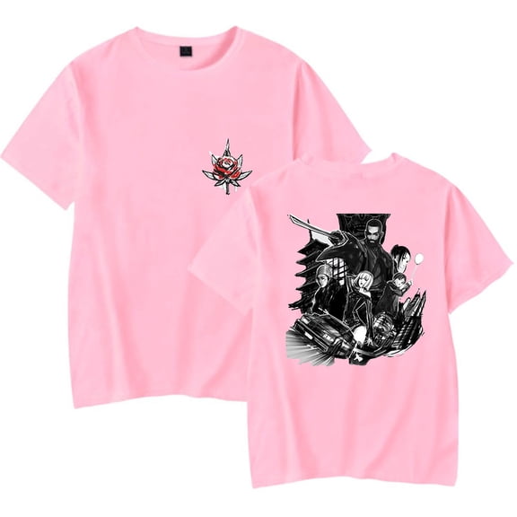 Eladio Carrion Rose Album Merch T-shirts Women Men Cosplay Streetwear Tops Short Sleeve Tee