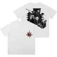 thumbnail image 1 of Eladio Carrion Rose Album Wash T-shirt street top cosplay men's and women's retro casual cotton short sleeved T-shirt, 1 of 5