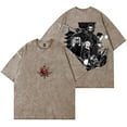 thumbnail image 1 of Eladio Carrion Rose Album Wash T-shirt street top cosplay men's and women's retro casual cotton short sleeved T-shirt, 1 of 5