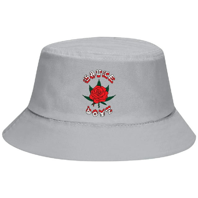Eladio Carrion Sauce Boyz Merch Rose Bucket Hat Women Men Fisherman Hat