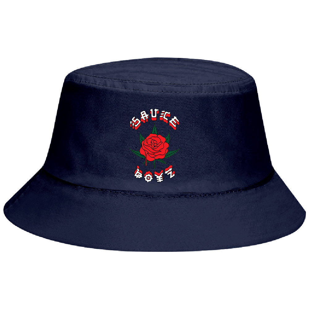 Eladio Carrion Sauce Boyz Merch Rose Bucket Hat Women Men Fisherman Hat