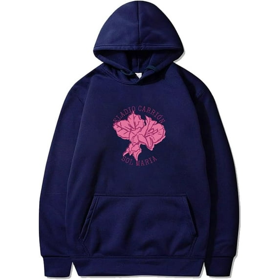 Eladio Carrion Sol Maria Tour Hoodie Long Sleeve Streetwear Women Men Hooded Sweatshirt Fashion Clothes