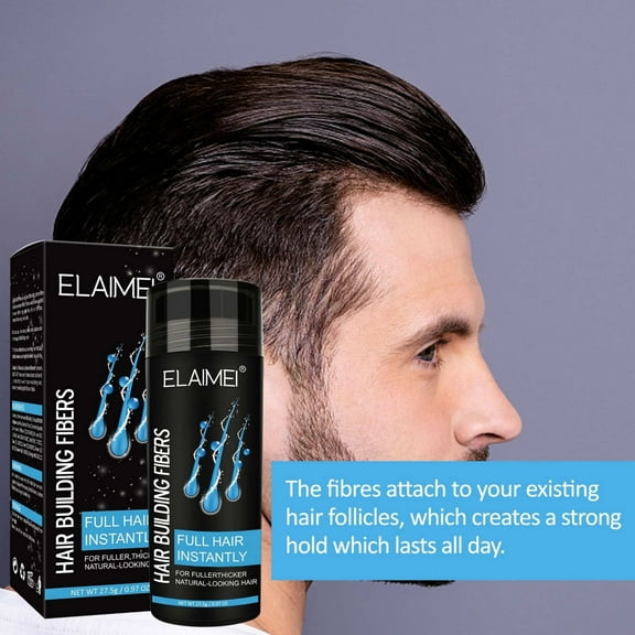 Elaimei Hair Spary for Men & Women, Waterproof ,for Hair Care (Black)-0.95oz