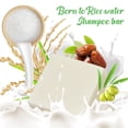 thumbnail image 1 of Elaimei Rice Water Shampoo Bar,2 in 1 Shampoo & Conditioner Soild Bar Natural Soap for All Hair Types,Gentle Cleansing & Nourishing Hair,4.58 oz, 1 of 9
