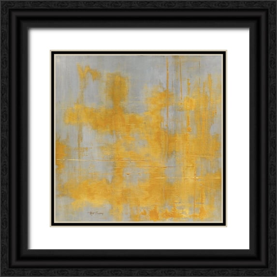 Elaine-Cusson, Marie 26x26 Black Ornate Wood Framed with Double Matting Museum Art Print Titled - Golden Light II