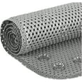 thumbnail image 1 of Elaine Karen Bathtub Mat Non Slip, Soft Foam Bath Mats for Bathroom Tub , Bathtub Mat with Drain Holes, Suction Cups- 36” X 17” - Dark Grey, 1 of 4