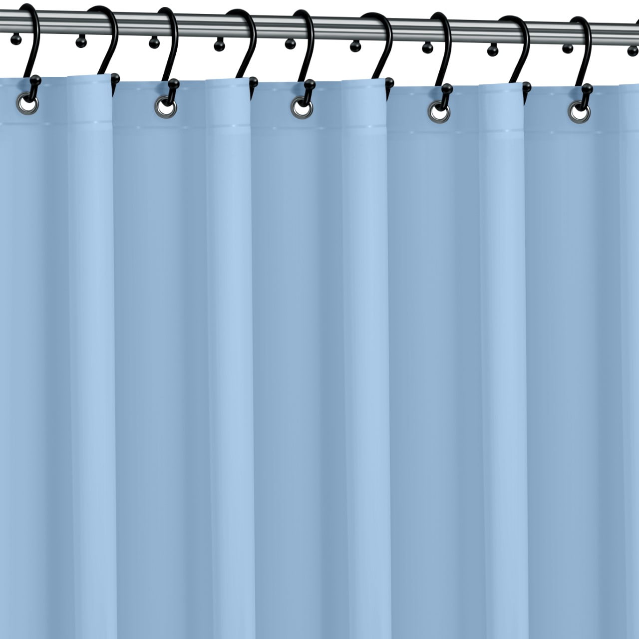 Elaine Karen Eco-Friendly, Durable, Washable Shower Curtain Liner, 72"W ...