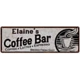 thumbnail image 1 of Elaine's Coffee Bar Sign Kitchen Decor 8x24 108240007128, 1 of 1