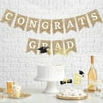 thumbnail image 1 of Elainilye 24Pcs Graduation Cupcake Toppers, 4 Styles Black & Gold Graduation Cake Toppers, Glitter Design Class of 2025 Grad Cupcake Picks, Disposable 2025 Graduation Party Decorations, 1 of 6