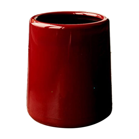 Elainilye 3.4 Gallon Trash Can, Kitchen Trash Can Garbage Dustbin, Wastebasket for Kitchen Bedroom Bathroom Office Wateproof Waste Bin, Red