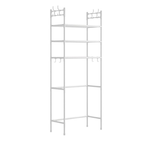 Elainilye 3-Layer Bathroom Shelf, Stainless Steel Organizer, Above Toilet Storage for Toiletries