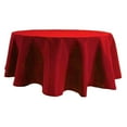 thumbnail image 1 of Elainilye 48-Inch Round Table Cover, Polyester Fiber Dining Tablecloth, Restaurant-Grade Covering for Pubs, Home, Event Settings, 1 of 6