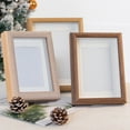 thumbnail image 1 of Elainilye 7x5 Photo Frame, Wall-Mounted Display with Mat, Desktop Picture Holder for Wedding Portraits, 1 of 7