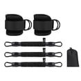 thumbnail image 1 of Elainilye Adjustable Tension Leg Resistance Bands, Glute Workout Ankle Straps Exercise Equipment, For Home Gym Strength Training booty Toning Fitness Routines, 1 of 6