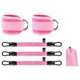 thumbnail image 1 of Elainilye Adjustable Tension Leg Resistance Bands, Glute Workout Ankle Straps Exercise Equipment, For Home Gym Strength Training booty Toning Fitness Routines, 1 of 6