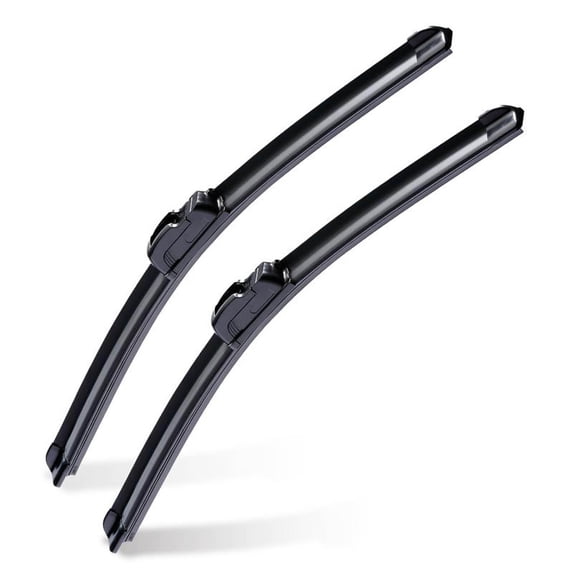 Elainilye All-Season Silent Wiper Blade Set, Four Rubber Strip Replacement Kit, Noise Free Windshield Wiper for Cars, Trucks, SUVs