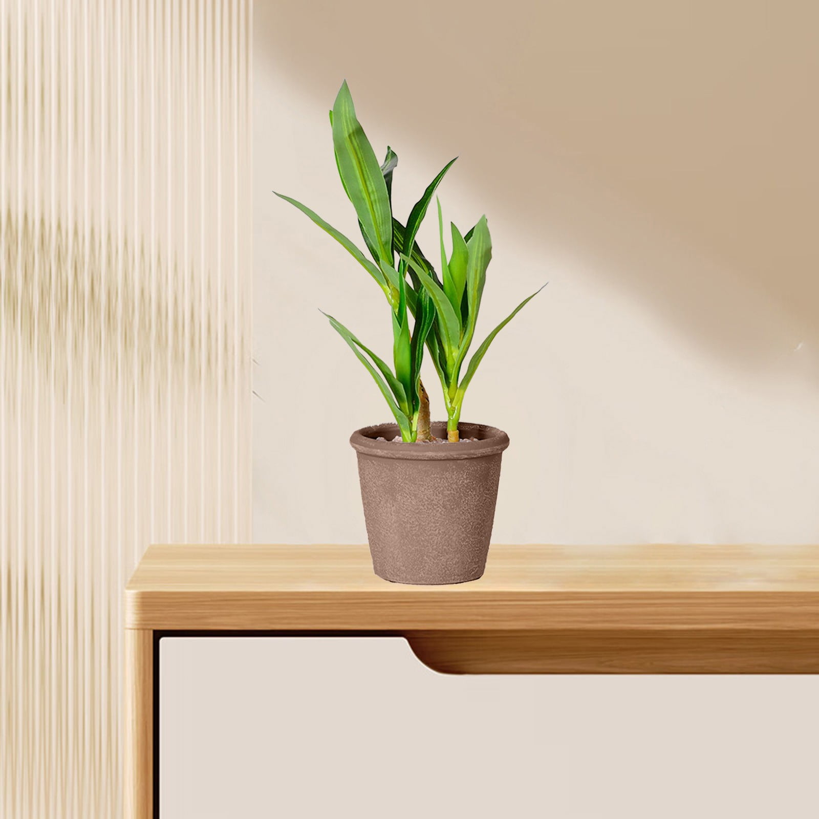 Elainilye Artificial Lucky Bamboo, Fake Green Plants with Vase, Simulation  Potted Plants, Faux Green Bamboo for Home Office Hotel Lobby Decoration -  Walmart.com