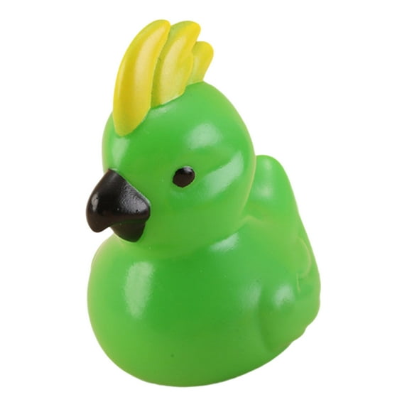 Elainilye Baby Bath Toy Parrot Shape with Squeeze and Sound Making, for Children Water Play in Swimming Pool, Bathtub, and Baby Shower Parties, Kids Bath Time Fun