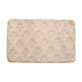 thumbnail image 1 of Elainilye Bath Mat Rug,Thick Restroom Floor Mats, Non-Slip, Comfortable, Machine Washable,16×24IN, Beige, 1 of 6