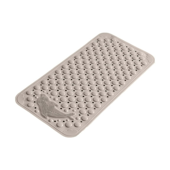 Elainilye Bathroom Rug, Massage Foot Mat, Non-Slip Rubber Backing Scrub Pad For Shower Floor, Front Of Bathtub, Sole Therapy