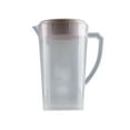 thumbnail image 1 of Elainilye Beverage Pitcher, Clear Plastic Dispenser, Lid-Included Container For Lemonade, Iced Tea, Milk, Cold Drinks, Party Serving, 1 of 6