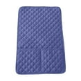 thumbnail image 1 of Elainilye Blue Checkered Armrest Cushion, Sofa Headrest Pillow with Storage Pockets 24x16 Inches, Recliner Arm Pad Waterproof Scratch Resistant for Living Room, 1 of 6