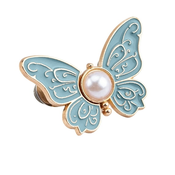 Elainilye Butterfly Button Pant Waist Tightener Tool, Adjustable Buckle for Loose Jeans, No Sew Clips Skirt Waistband Extender Clothing Accessory for Casual Wear, Daily Use