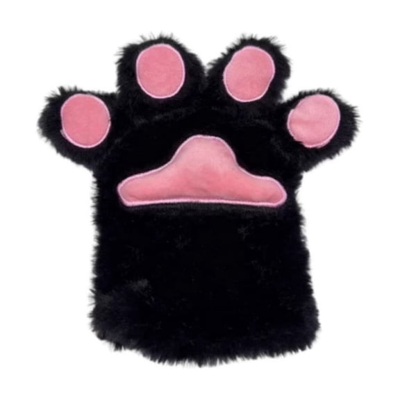 Elainilye Cat Paw Glove, Squeaky Plush Glove for Hand, Fun Interactive Toy for Kids and Adults, Perfect for Playtime and Gifts