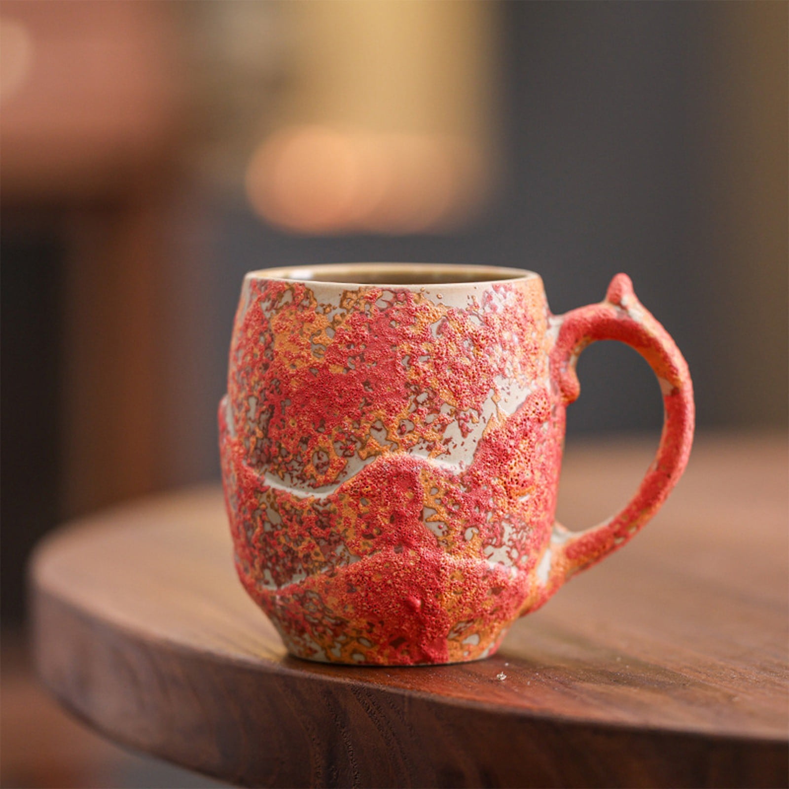 Image showcasing Elainilye Ceramic Mugs Dishwasher & Microwave Safe, Large Coffee Mugs ...
