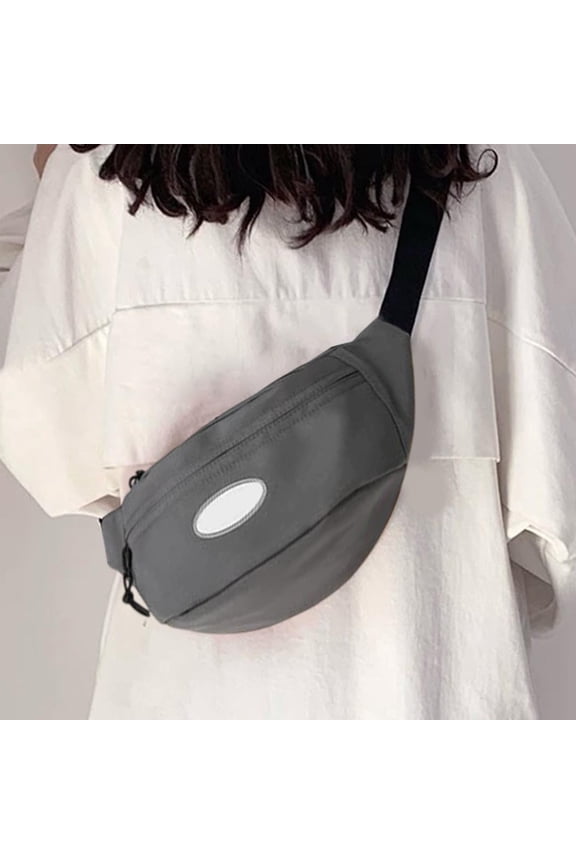 Chest Bag Crossbody, Korean Style Unisex Sling Bag for Men Women, Casual Outdoor Sports Phone Waist Pack Nylon Shoulder Bag