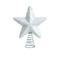 thumbnail image 1 of Elainilye Christmas Tree Topper Star 5-Point Tree Top Decoration with Glitter Finish for Holiday Christmas Tree Decorations Party Gift Idea for Families, 1 of 6
