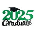 thumbnail image 1 of Elainilye Class of 2025 Wooden Sign, Graduation Party Decorations 2025, Graduation Photo Prop Sign for College Graduation Party Supplies, Green, 1 of 6