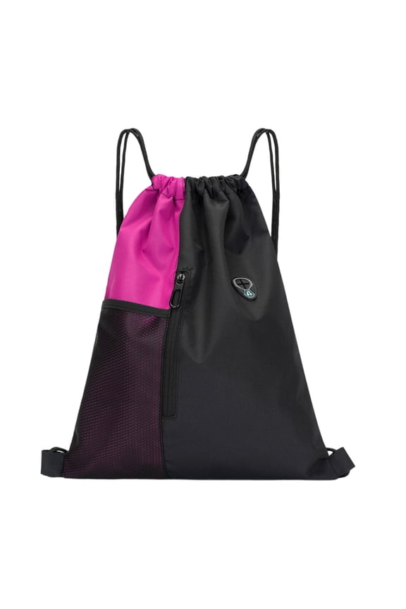Elainilye Drawstring Sports Backpack Lightweight String Bag For Gym Fitness Outdoor, Simple Carry Sack For Shoes Clothes Essentials, Convenient Daypack For Beach Yoga Travel