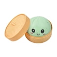 thumbnail image 1 of Elainilye Dumpling Squeeze Large with Steamer Box, Super Soft Squeeze Dumpling, Large Stress Relief Squeeze Dumplings for Everyone Anxiety Relief, 1 of 7