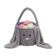 thumbnail image 1 of Elainilye Easter Basket Plush Easter Bunny Long Ears Bags Rabbit Buckets Easter Tote Bags Children Gift Storage Handbag Easter Basket Stuffers, 1 of 6
