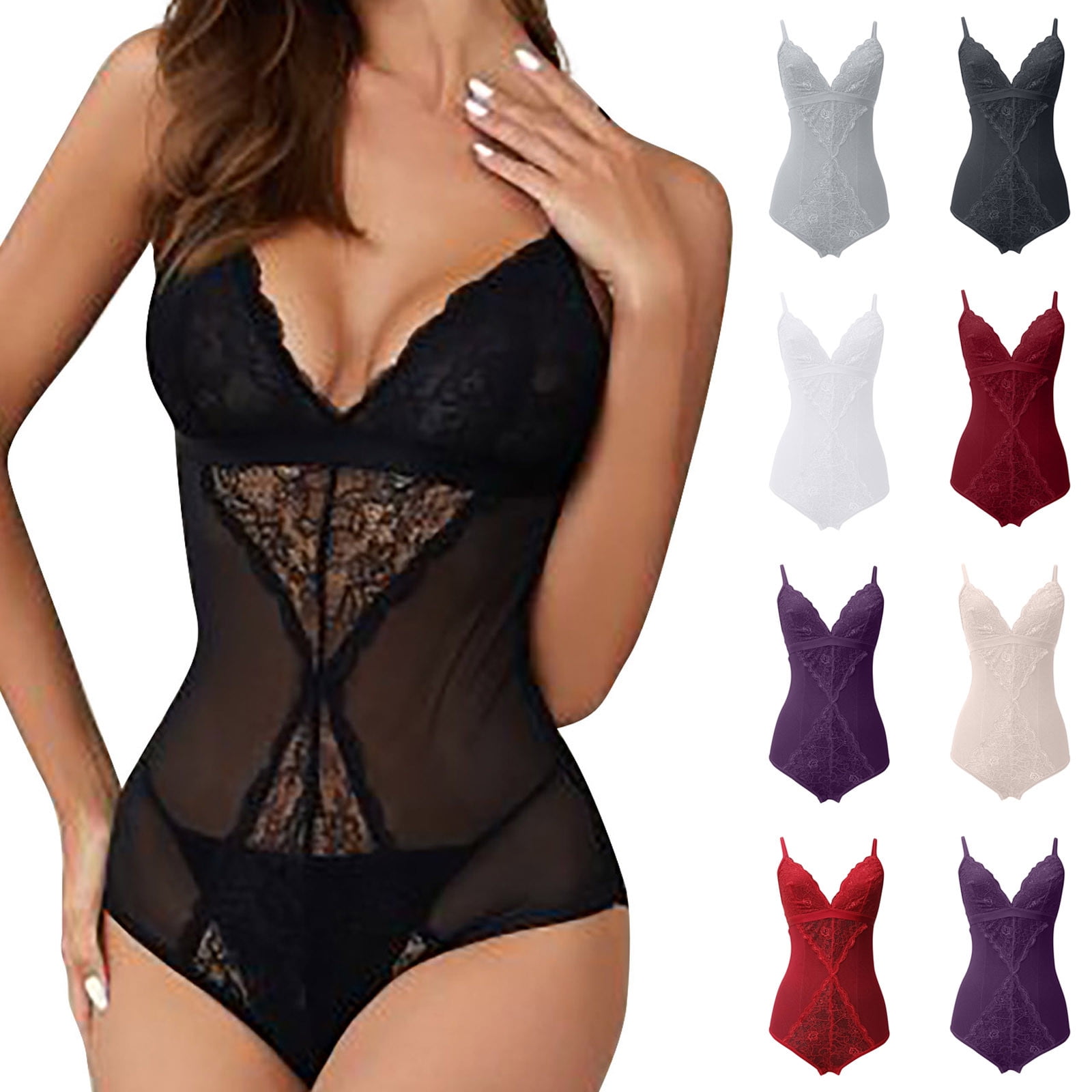New Sexy Strap Lace Stitching Bodysuits New Sexy Strap Lace Stitching Bodysuits