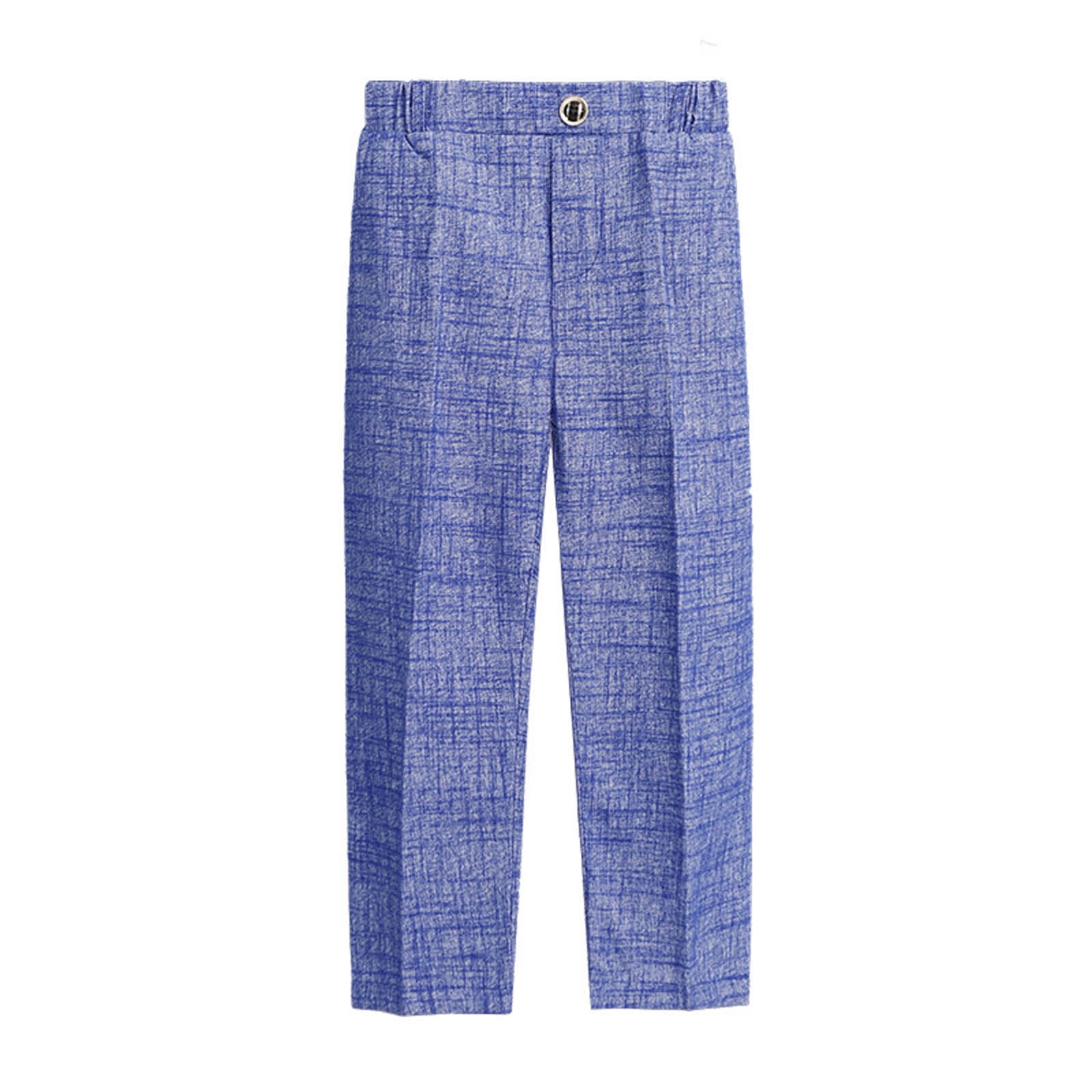 Navy Blue Trendy Elementary Designer Readymade Pant Suit With Embroidery Work