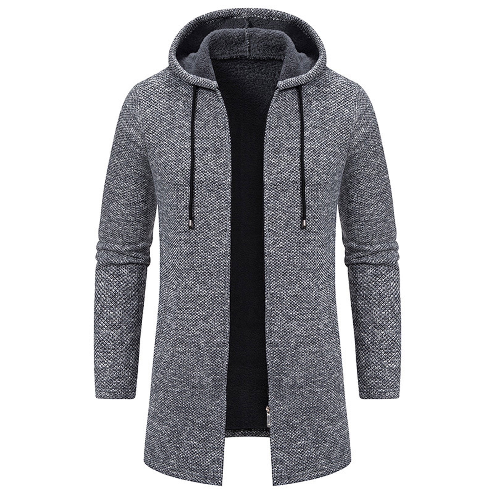 Long Sweater Coat Zipper