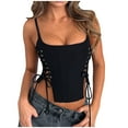 thumbnail image 1 of Elainilye Fashion Corset Tops for Women Plus Size Button Lace Boned Corsets Shapewear Outfit Solid Sexy Underwear Shapewear,Black, 1 of 6