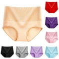 thumbnail image 1 of Elainilye Fashion Cotton Panties Briefs Comfortable Cotton High Waist Underwear Sexy Panties Briefs Underwear,Gray, 1 of 4