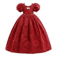 thumbnail image 1 of Elainilye Fashion Dresses for Girls Flower Girls Wedding Dress Birthday Party Ball Gown Princess Pageant Dress, Sizes 5-12 Years, 1 of 9