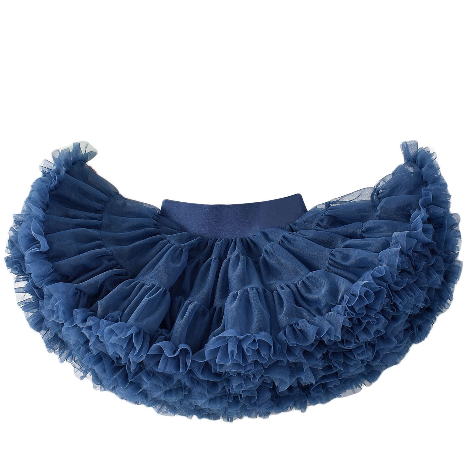 Sequin Mesh Puffy Tea-Length Party Dress for Girls main image 1
