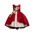 thumbnail image 1 of Elainilye Fashion Girls Party Dress Princess Pageant Dress for Wedding Party Fancy Ball Gown, Sizes 3-12 Years, 1 of 5