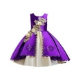 thumbnail image 1 of Elainilye Fashion Girls Party Dress Princess Pageant Dress for Wedding Party Fancy Ball Gown, Sizes 3-12 Years, 1 of 5