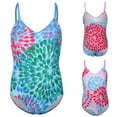 thumbnail image 1 of Elainilye Fashion Girls Swimsuit One Piece Bathing Suit Summer Cute Print Bikini Sling Swimwear, Sizes 8-14 Years, 1 of 9