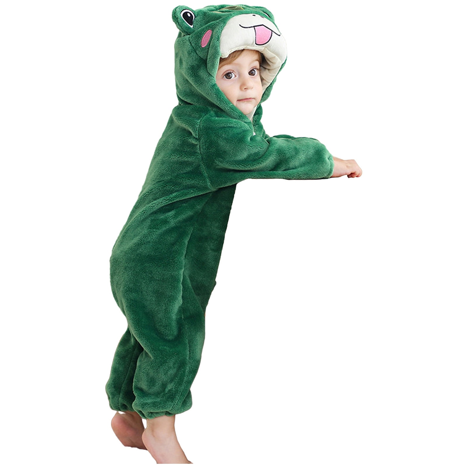 Elainilye Fashion Kids Onesie Pajamas 13 Years Boy and Girls Cosplay Animal One Piece Costume
