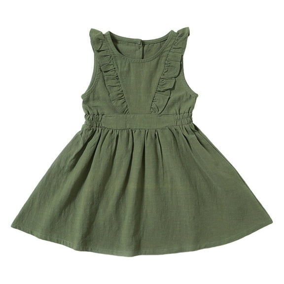 Elainilye Fashion Long Sleeve Dresses for Girls Spring Summer Children's Dress Puffy Little Girl Princess Dress, Sizes 2-6 Years