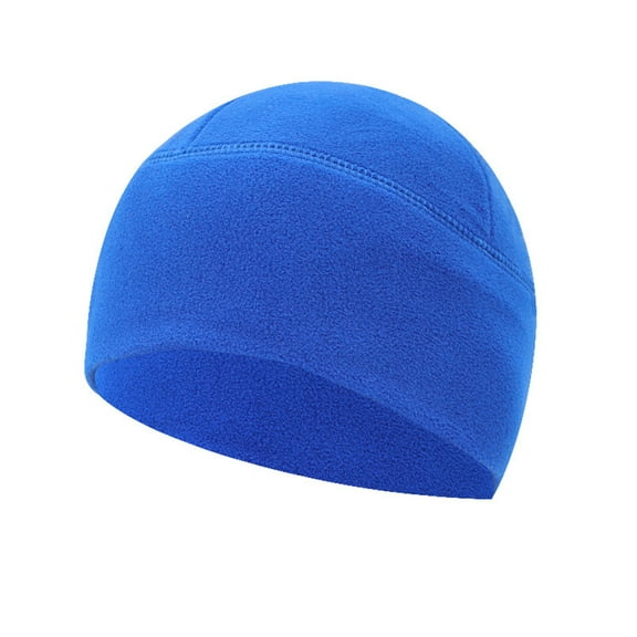 Elainilye Fashion Men's Winter Hat Thickened Men's Tactical Outdoor Beanie Hats Warm Windproof Multi-Season Fleece Hats,Blue